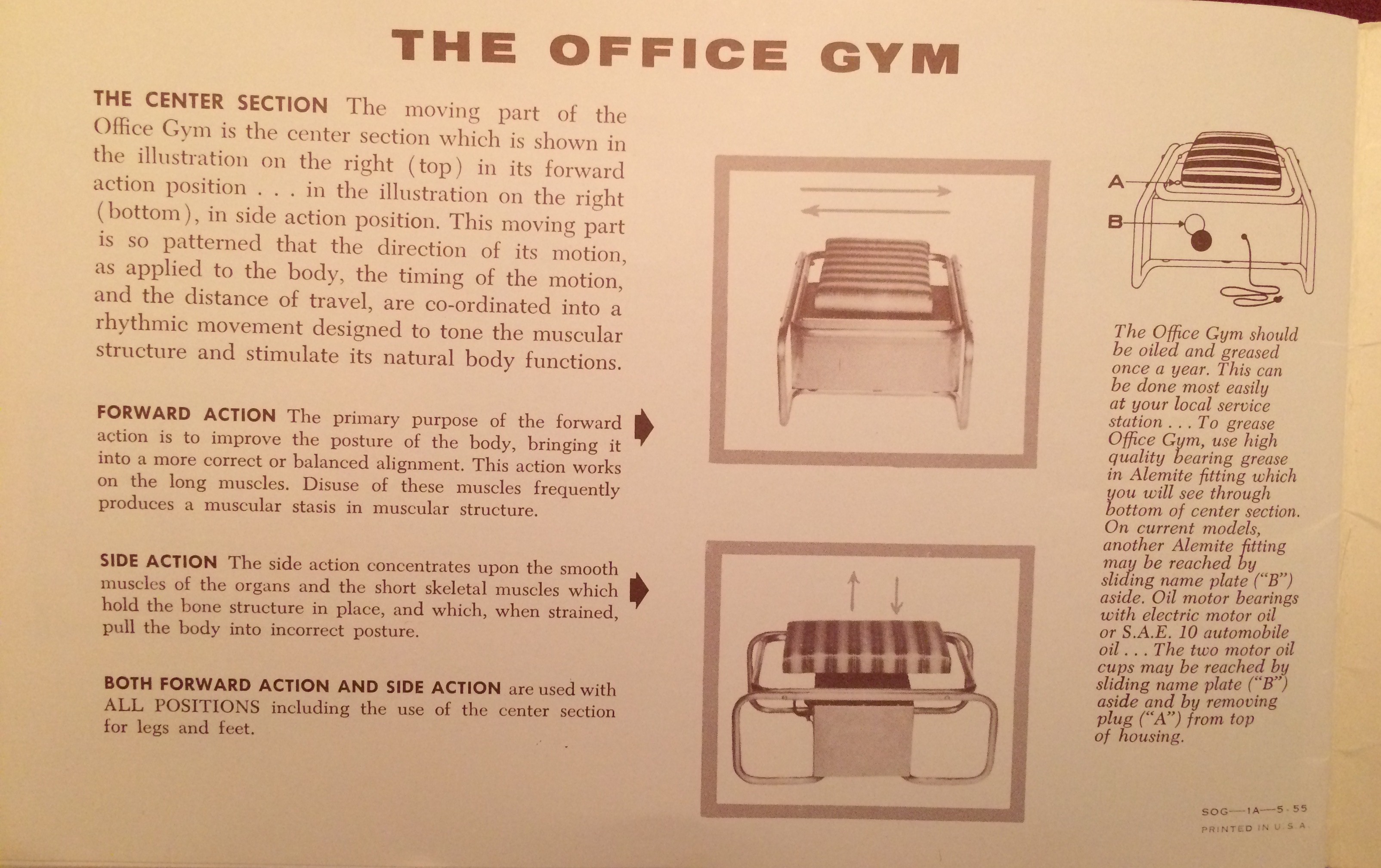 stauffer office gym
